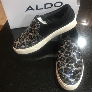 Aldo leopard sneakers
